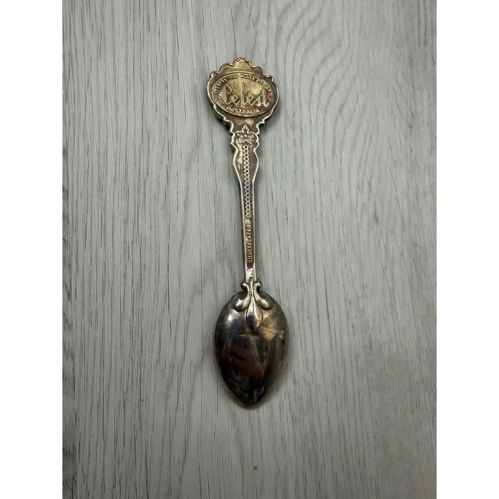 Idaho Mountain Bluebird Syringa State Souvenir Spoon Celest Australia